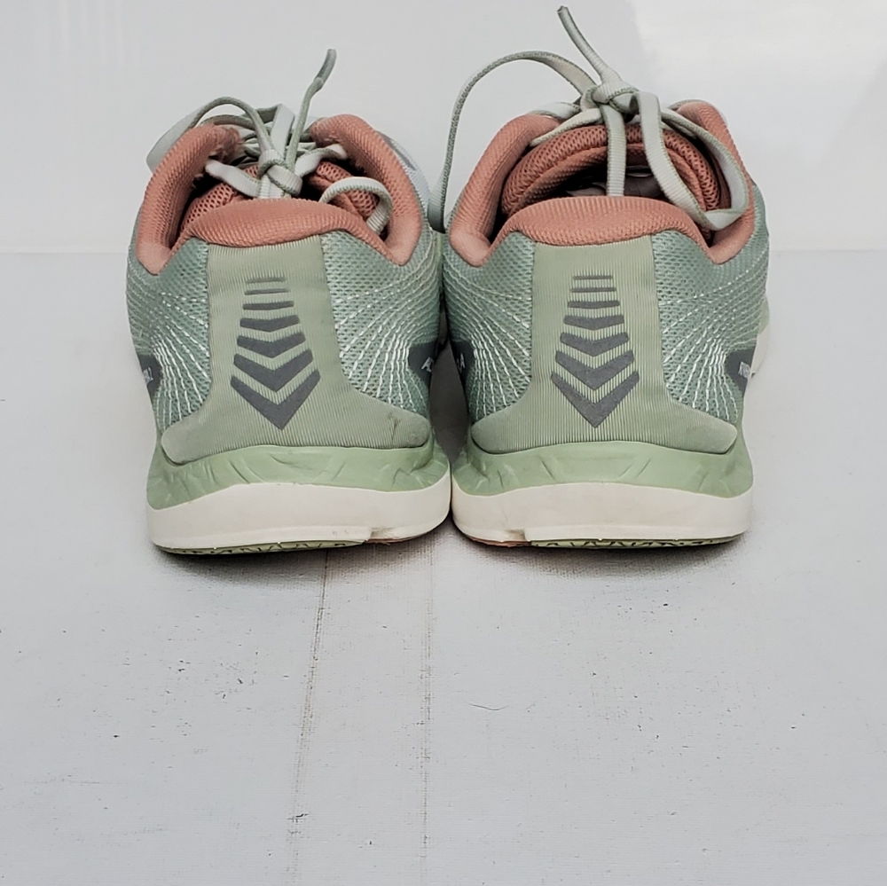 Altra Rivera 2 Womens Green Peach Running Walking Athletic Shoes - Picture 3 of 9
